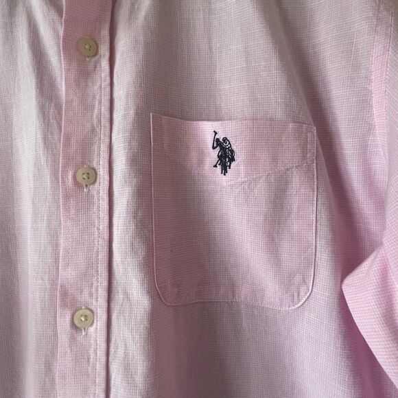 U.S. Polo Assn. Men’s Long Sleeve Button-Down Shirt Size M - Picture 10 of 10
